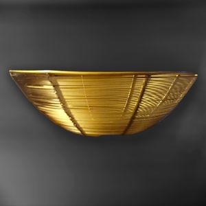 Vtg Solid Brass Hand Crafted Fruit Bowl Dish